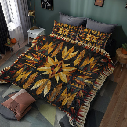 Native American XR1605002CL Quilted Bedding Set