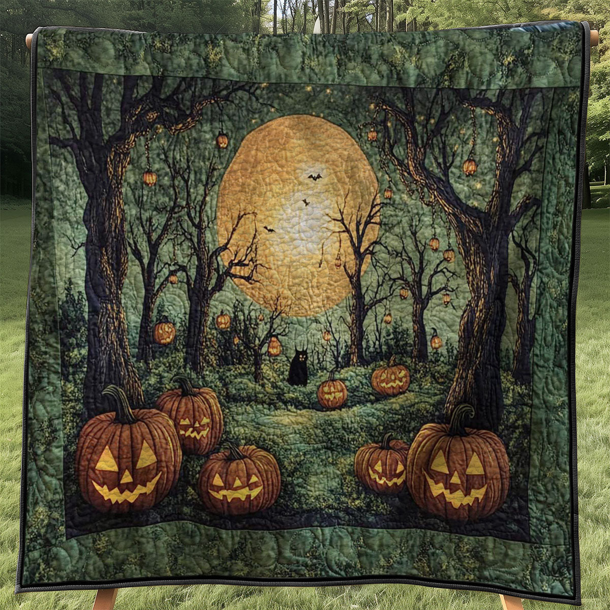 Halloween WJ0608019CL Quilt Blanket