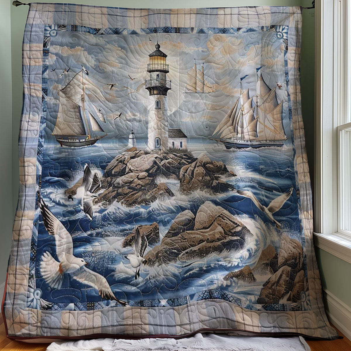 Lighthouse WJ2407022CL Quilt Blanket
