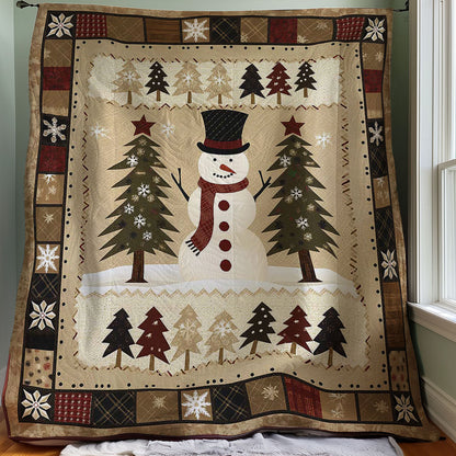 Snowman WJ1607020CL Quilt Blanket