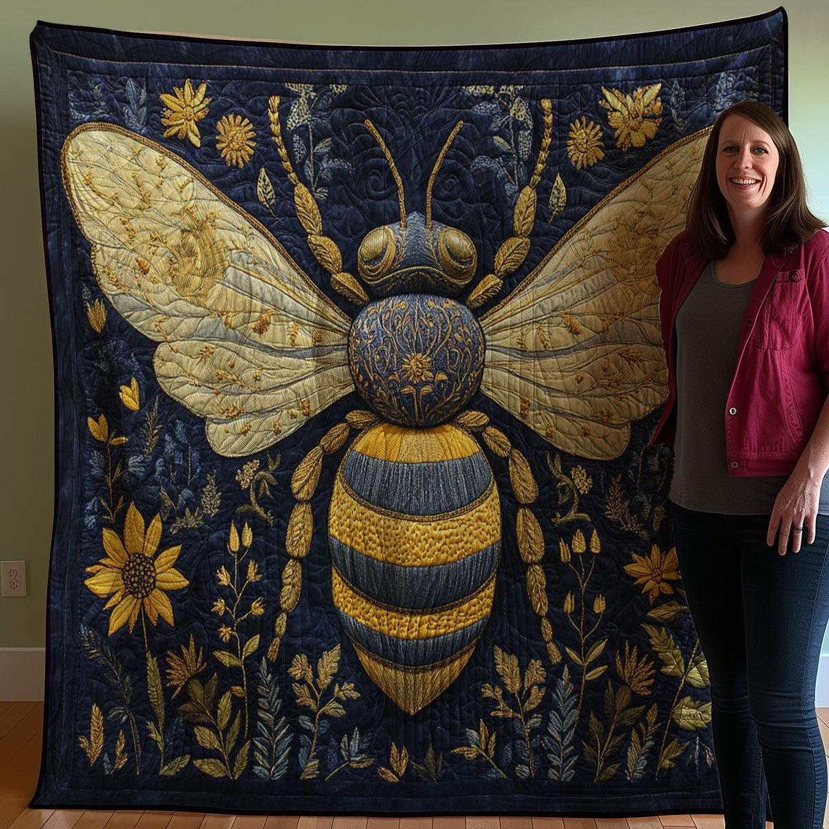 Bee WJ0808004CL Quilt Blanket