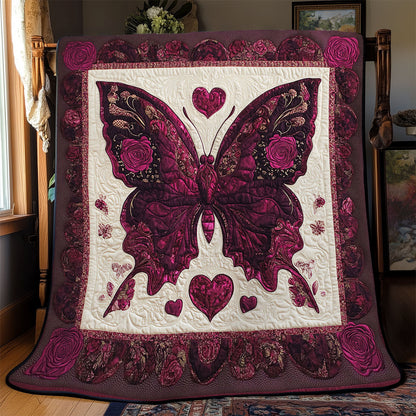 Butterfly Embrace WJ1302002CL Quilt Blanket