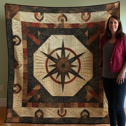 Cowboy Star WJ1107003CL Quilt Blanket