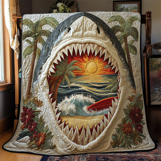 Jaw Of Sea WJ2802012CL Quilt Blanket