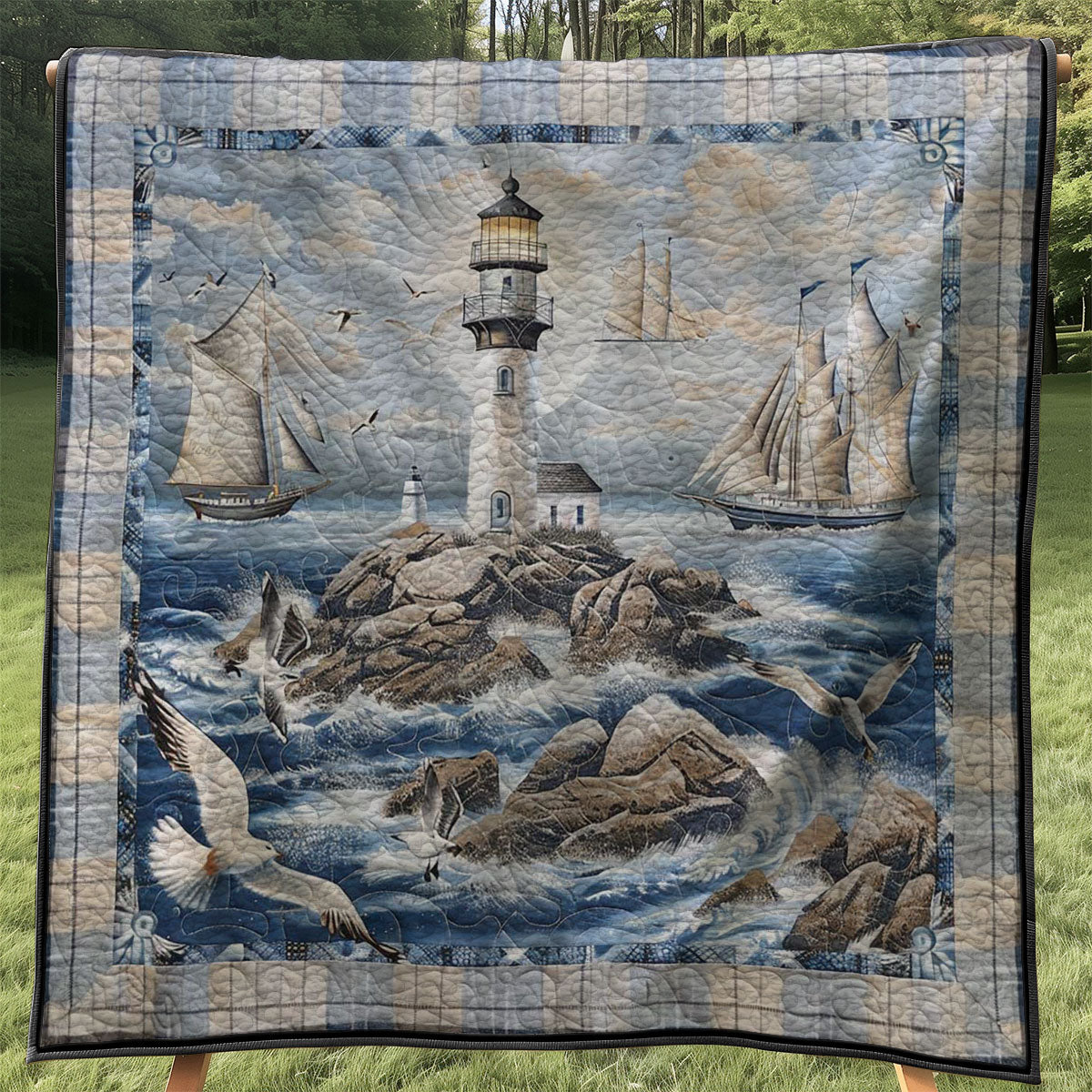 Lighthouse WJ2407022CL Quilt Blanket