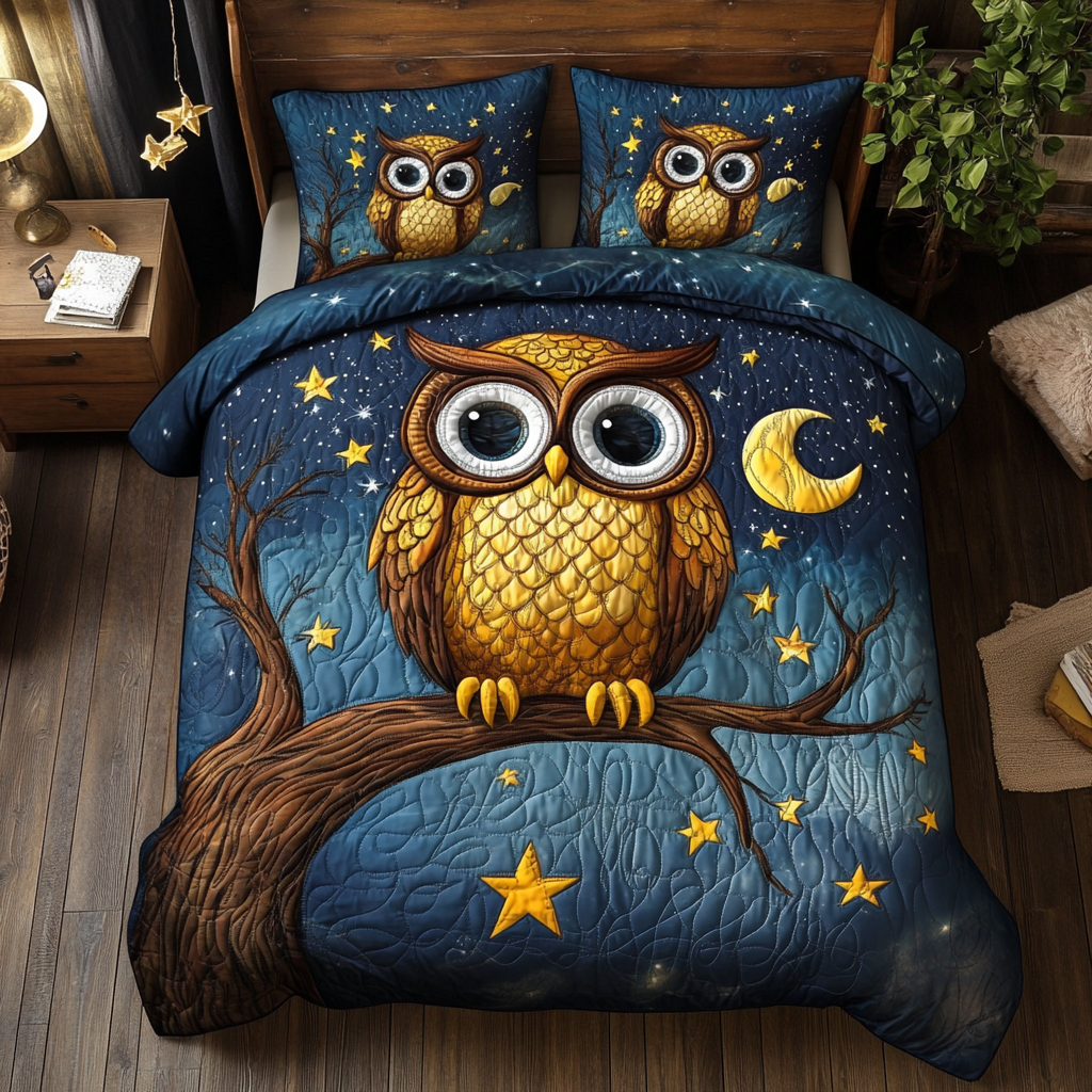Moonlight XR2002017CL Quilted Bedding Set
