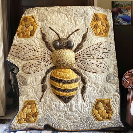 Mystic Bee WX0403084CL Quilt Blanket