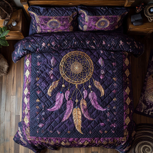 Mystic Dreamcatcher WX0603056CL Quilted Bedding Set