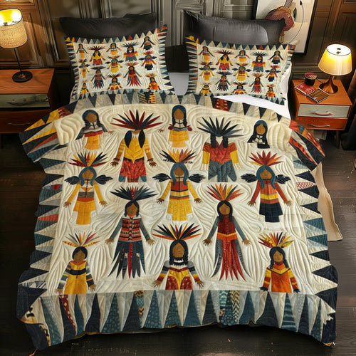 Native American XR1505009CL Quilted Bedding Set
