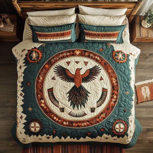 Native Bird WX0403030CL Quilted Bedding Set