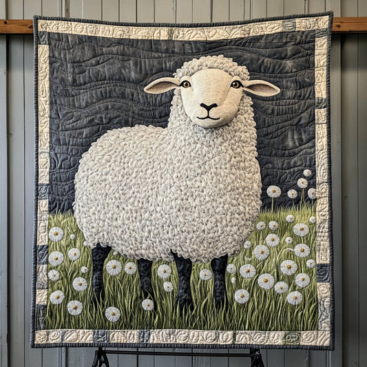 Peaceful Sheep WU0401104CL Quilt Blanket