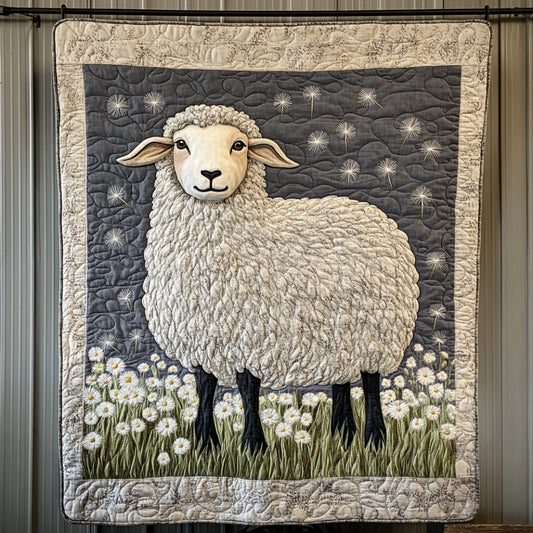 Peaceful Sheep WU0401105CL Quilt Blanket