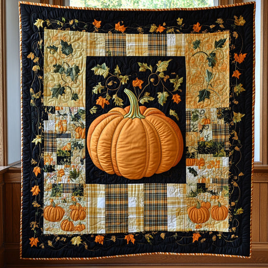 Pumpkin Patch CP1906031CL Quilt Blanket