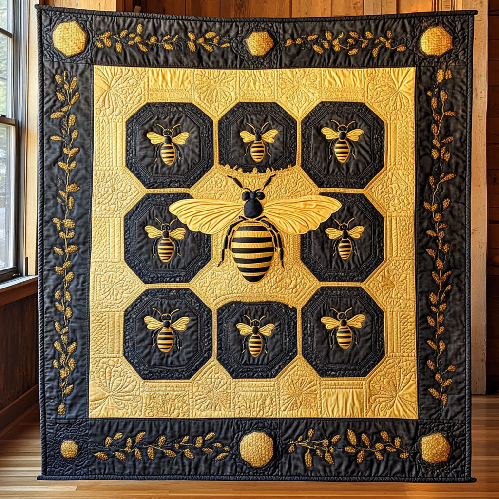 Queen’s Garden Flight CP1906026CL Quilt Blanket