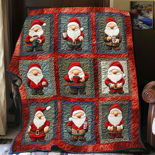 Santa's Cozy Corner YR3112007CL Quilt Blanket