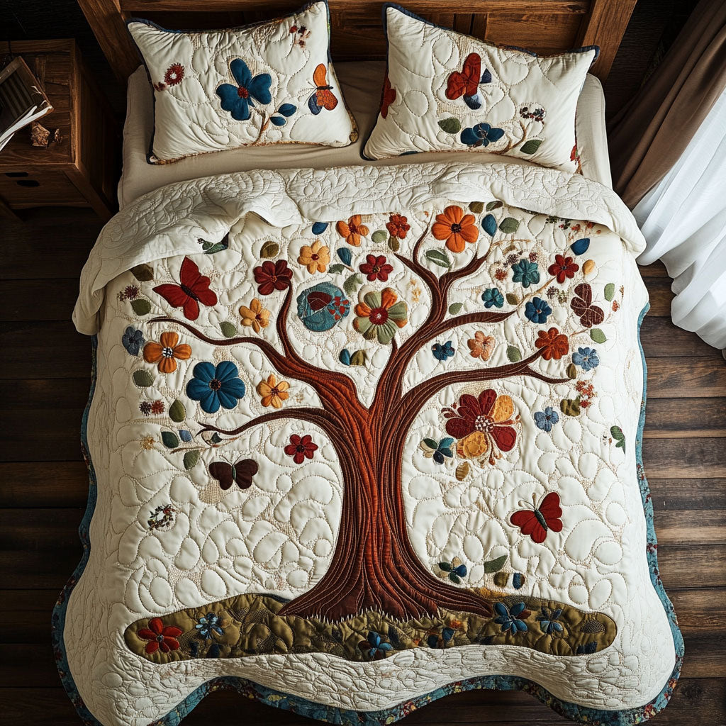 Seasons of Joy WX0603066CL Quilted Bedding Set