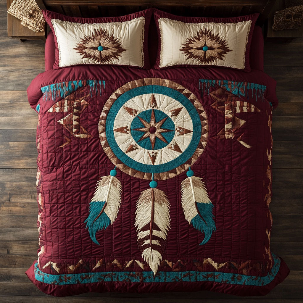 Serene Dreamcatcher WX0603067CL Quilted Bedding Set