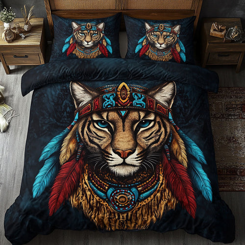 Spirit Cougar WX0703038CL Quilted Bedding Set