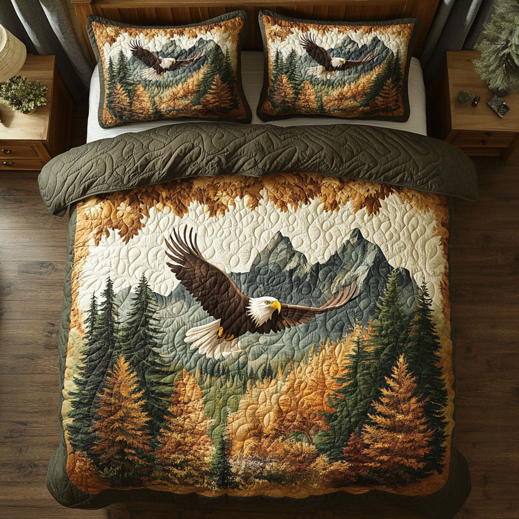 Spirit Eagle WX0303045CL Quilted Bedding Set