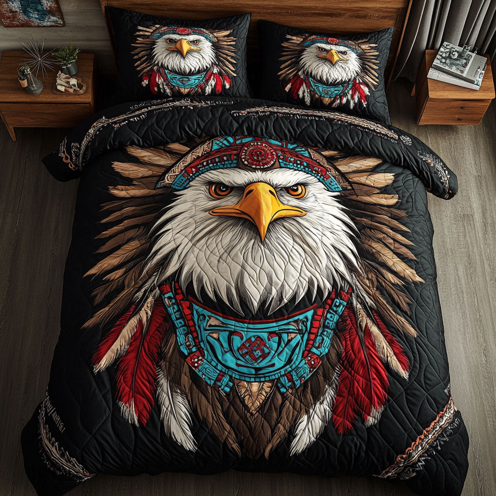 Spirit Eagle WX0703039CL Quilted Bedding Set
