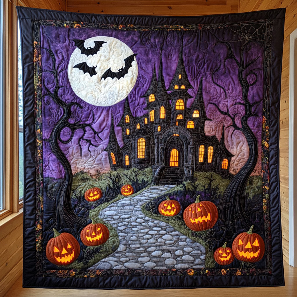 The Haunted Hall CP1906048CL Quilt Blanket