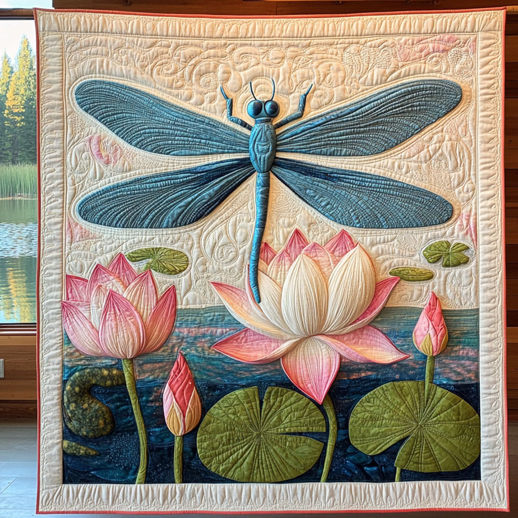 Tranquil Waters Flight CP2406040CL Quilt Blanket