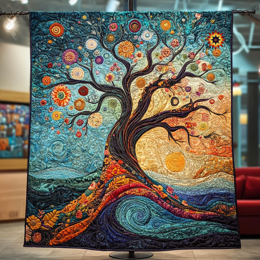 Tree Of Life  WU1312014CL Quilt Blanket