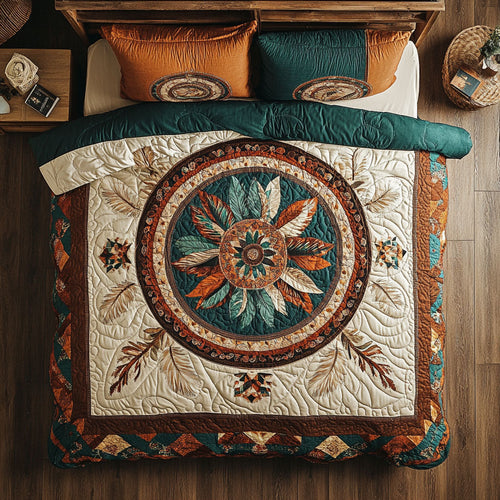 Tribal Sun WX0303049CL Quilted Bedding Set