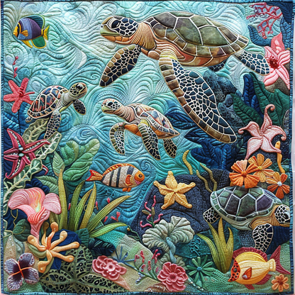 Turtle WJ0606018CL Quilt Blanket