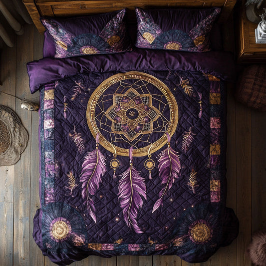 Twilight Dreamcatcher WX0603077CL Quilted Bedding Set