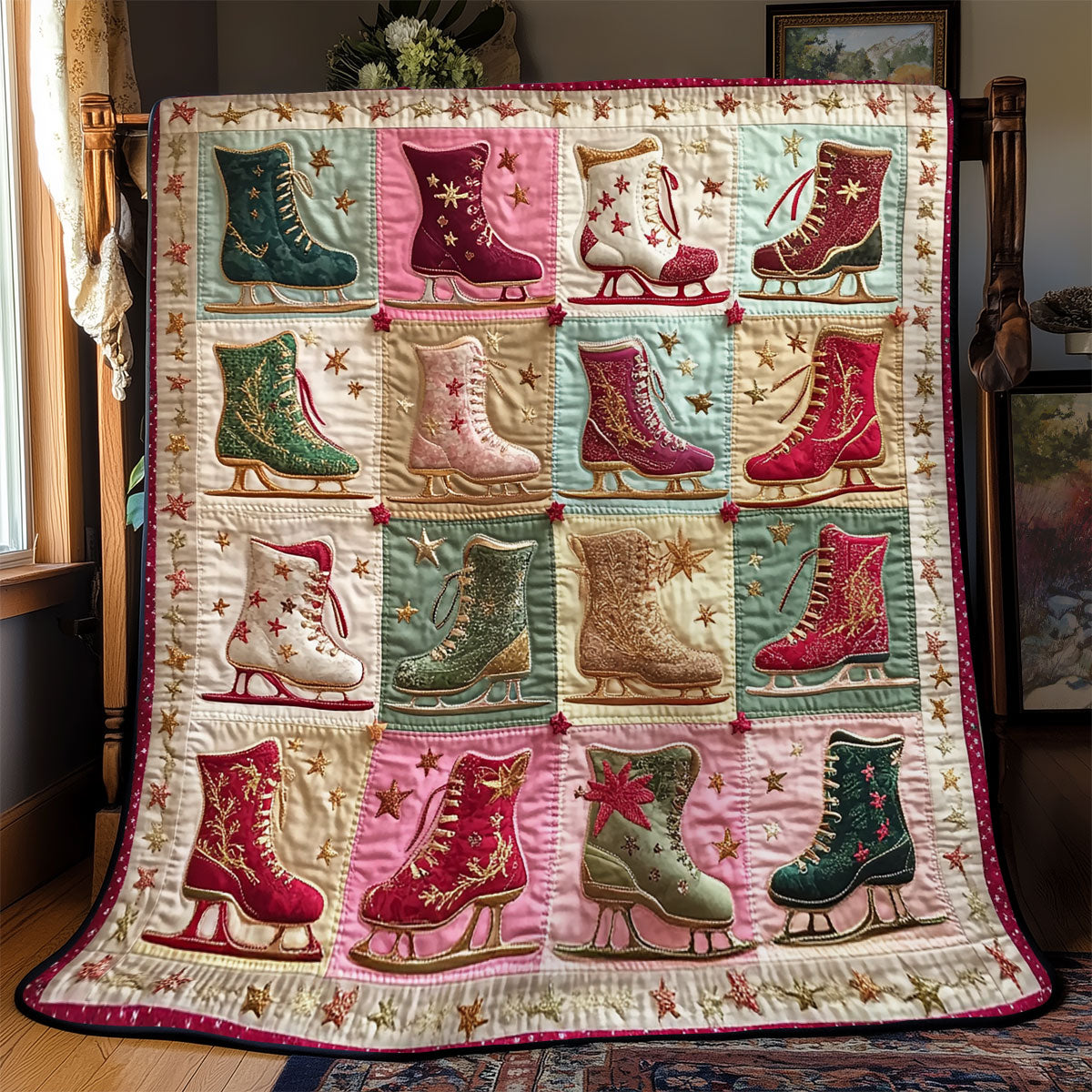 Twinkle Blades YR0502016CL Quilt Blanket