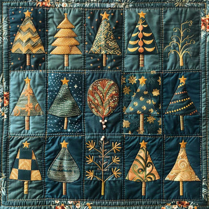 Type Of Noel Tree WM2607001CL Quilt Blanket