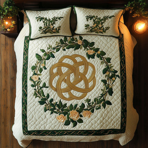 Whispers Of The Vine WX0603082CL Quilted Bedding Set